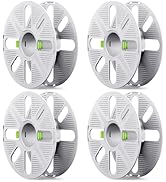 MarsWork Quick-Swap Reusable Spool for Refill Filament, Two-Finger Press Design, Compatible with ...
