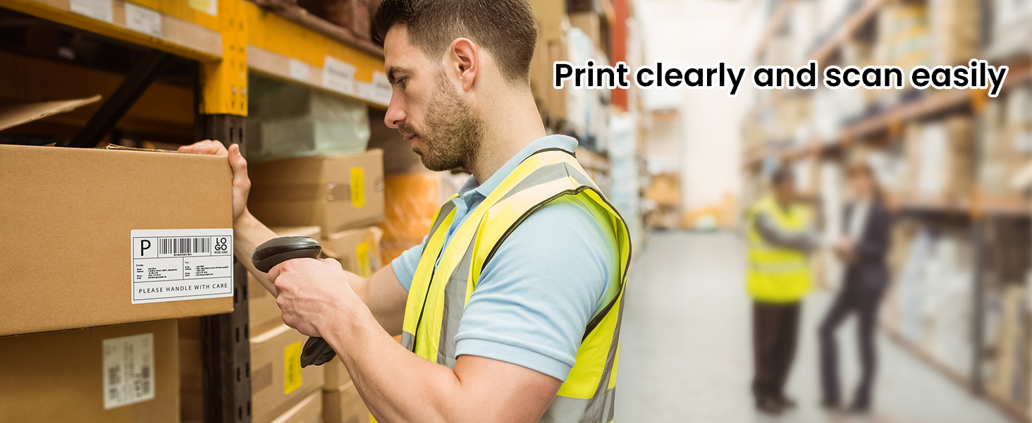 Fan-Fold Labels Shipping Supplies