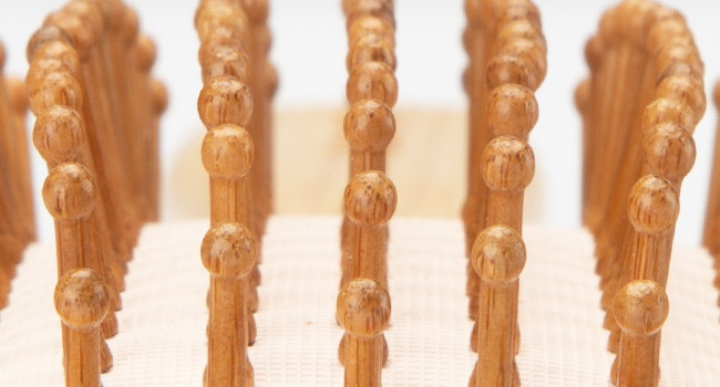 bamboo round bristle