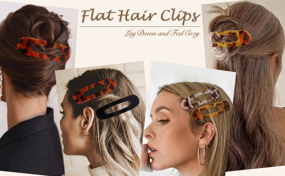 flat hair clips for women thin hair