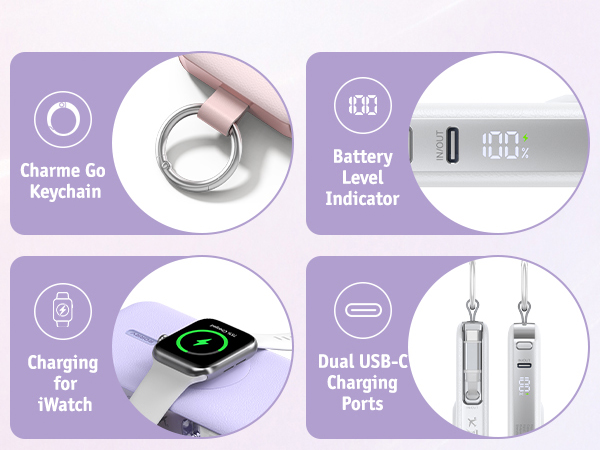 rorry Portable Charger 3 in 1