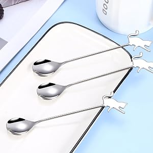 Stainless Steel Mini Coffee Espresso Spoon