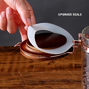 Coffee Bean Storage Jar