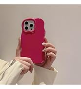 DEFBSC Compatible with iPhone 13/14 Case, Wave Curly Frame Wavy Design Aesthetic Pattern Shockpro...