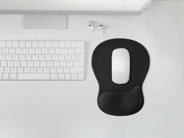 Mouse Pad with Wrist Rest Support