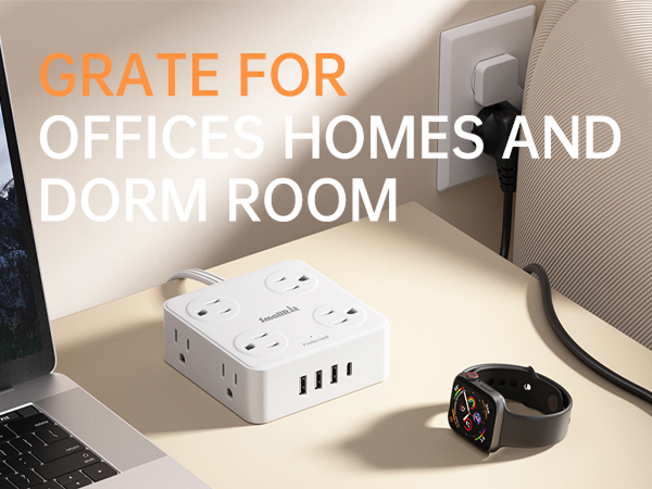long cord power strip