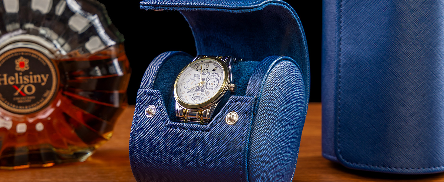 Dark Blue single watch case