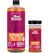 Aunt Fannie's FlyPunch Fruit Fly Trap Bundle for Indoor and Kitchen Use, Ready to Use, Made with ...