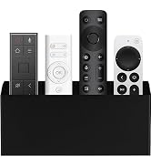 IFCASE Remote Control Holder, 4 Sockets Universal Aluminum Bed, Couch, Table, Wall Mount for TV, ...