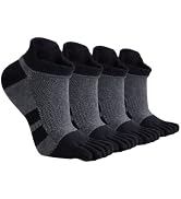ss soxsense Toe Socks for Men Women Premium Cotton Five Finger Socks Athletic Running 5 Toe Socks...
