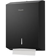 Paper Towels Dispenser Wall Mounted with Key Lock, Multifold C Fold Trifold Hand Towel Dispenser,...