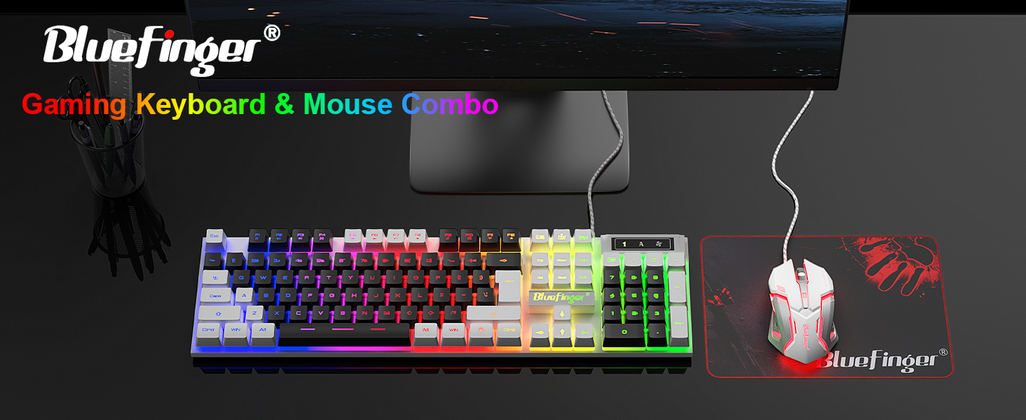 gaming keyboard and mouse combo