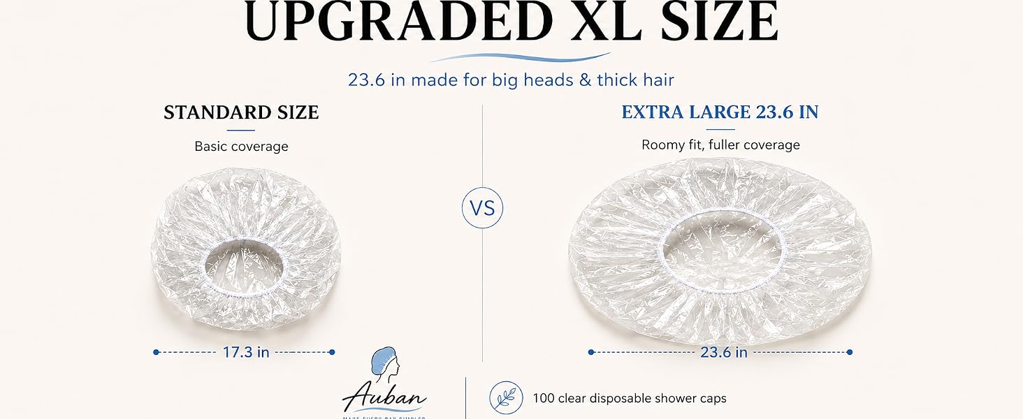 UPGRADED EXTRA LARGE SIZE 23.6 INCH FOR VERY LONG THICK HAIR