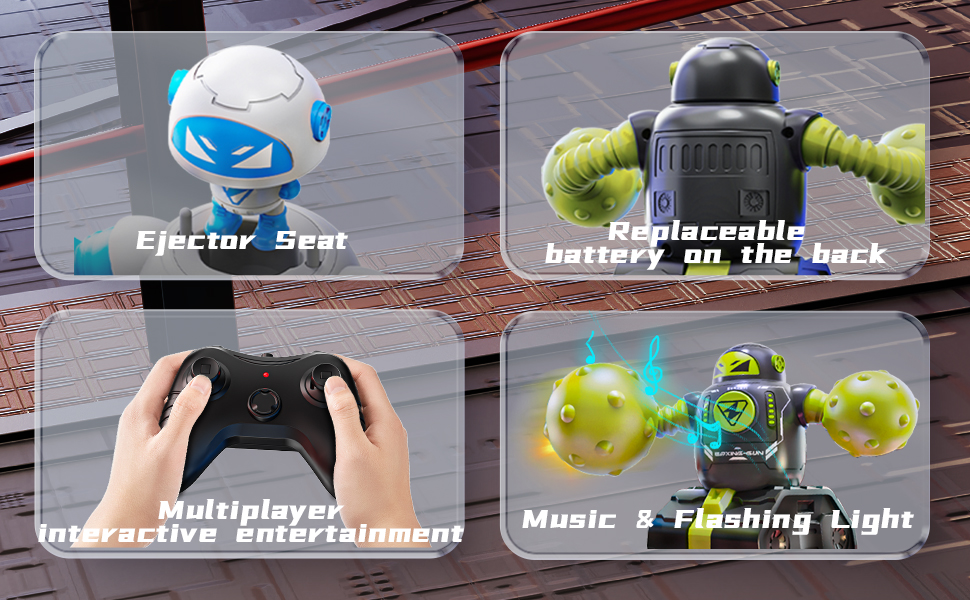 Two-Player Wireless Fighting Set