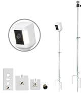 26.38 or 39.37 Inch Ground Stake Mount Stand Compatible with Ring / Blink Cameras,Heavy Duty Stan...