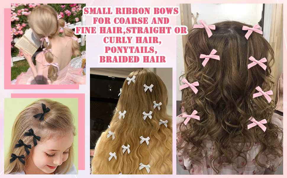 Solid Color Hair Bow Hair Pins Hair Barrettes Bowknot Alligator Hair Clips for Women Girls