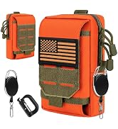 IronSeals Multi-Purpose Tactical Molle Pouch Waist Bag for Mobile Phone Belt Pouch Holster Cover ...