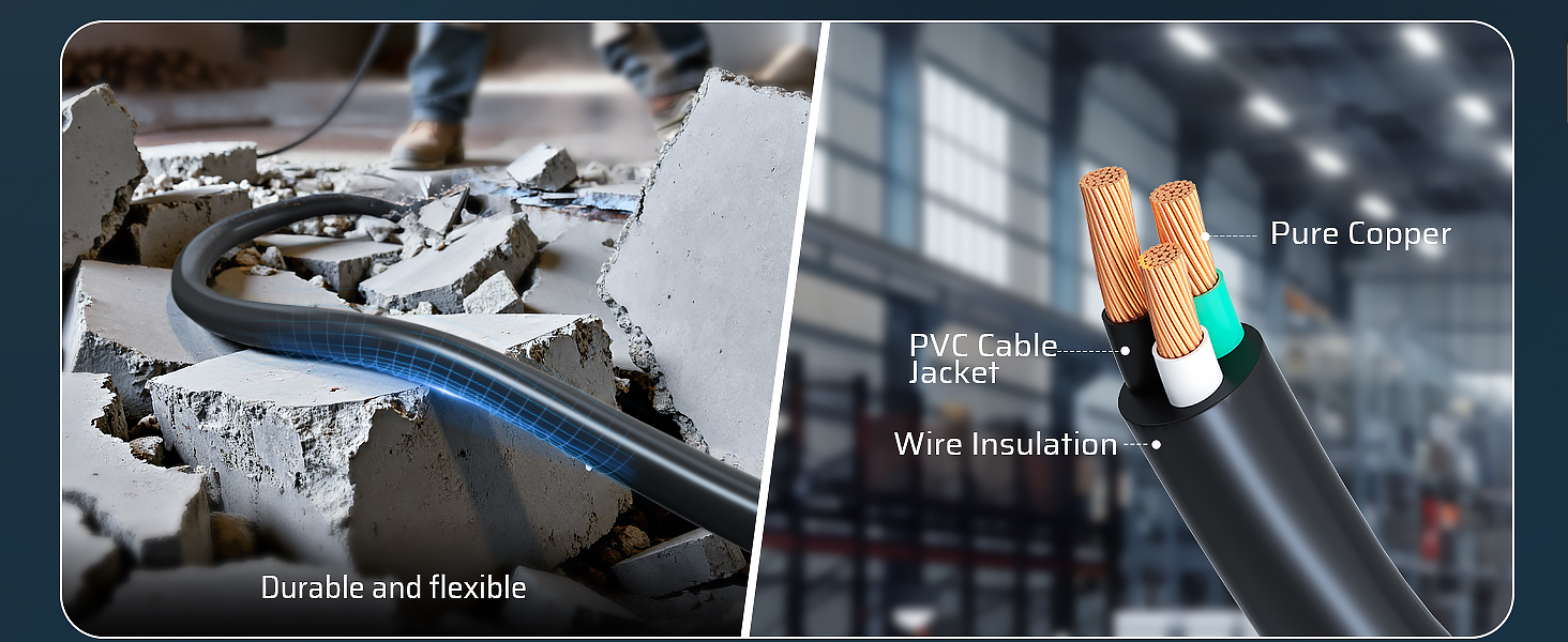Heavy Duty Power Cord