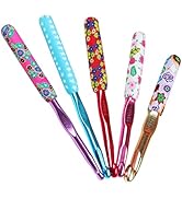 Coopay Warm Crochet Hooks Large, 10mm 9mm 8mm 7mm 6.5mm Large Crochet Hooks for Chunky Yarn Blank...