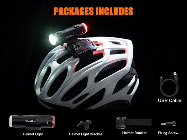 victgoal bike helmet light