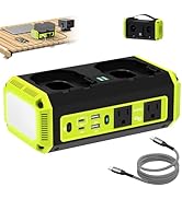 Kzreect 350W Pure Sine Wave Power Inverter Compatible with Ryobi 18V Batteries (Battery Not Inclu...
