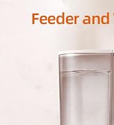 pet food and water dispenser