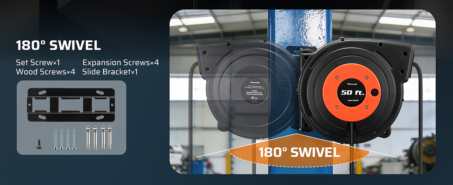 heavy duty cord reel outdoor