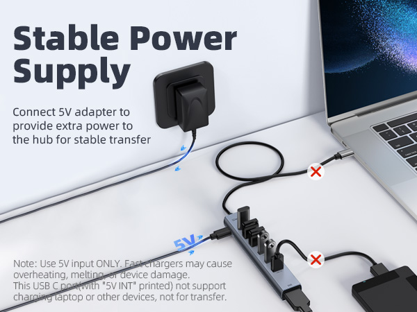USB C to USB A Hub