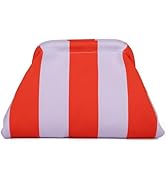 Clutch Purses for Women Colorblock Dumpling Bag Evening Ruched Crochet Handbags Cloud Pouch Cross...