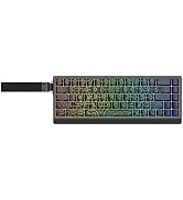 IROK ND68PRO 68 Keys Wired Magnetic Switch Keyboard, 0.001MM RT Accuracy, 8KHZ Polling Rate/Laten...