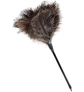 Mehellofeather Ostrich Feather Duster 15 Inch Environmentally Handheld Feather Dusters for Cleani...