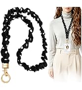 Glyven Scrunchie Lanyard for ID Badges