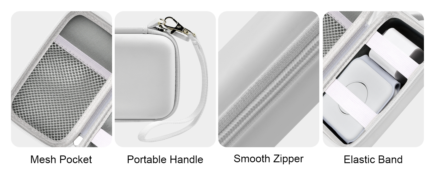 Hard travel case for ucomx compact 3 in 1 charger: