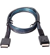 chenyang SFF-8611 Cable OCuLink PCIe PCI-Express 4.0 SFF-8611 4i Male to SFF-8611 Male Data Exten...