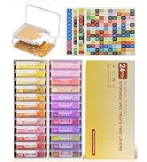 Redtwo 24pcs Diamond Painting Storage Containers Trays with Double Layers, 3-in-1 Diamond Paintin...