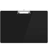Macroclo Extra Large 11x17 Clipboards, Plastic Drawing Boards with Low Profile Clip Horizontal Cl...