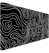 Large Mouse Pad, Big Desk Mat Large Office Desk Pad, Durable Extended Mouse Mat 31.5"x15.7" Mouse...