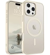 SUPFINE Magnetic for iPhone 16 Pro Max Case (Compatible with MagSafe) (Military Grade Drop Protec...