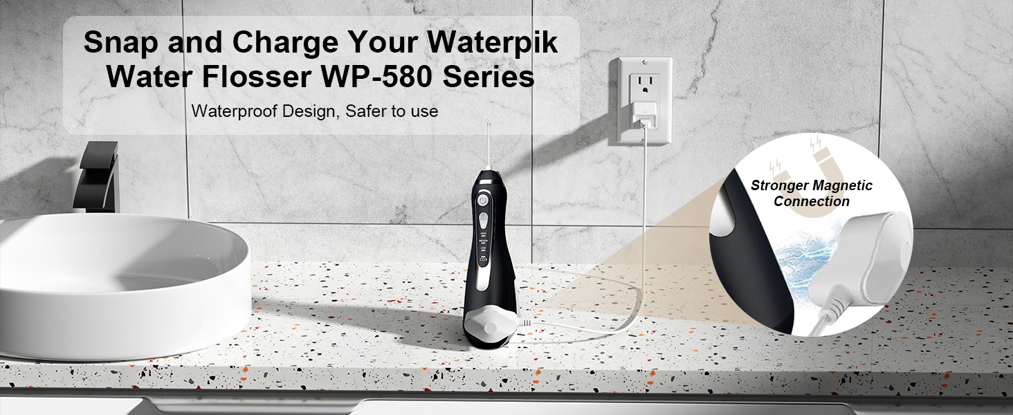 compatible with waterpik waterflosser wp-580 series