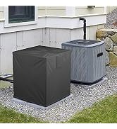 HOXHA Air Conditioner Cover for Outside Units, Durable AC Unit Cover Square Fits up to 24X24X30 Inch