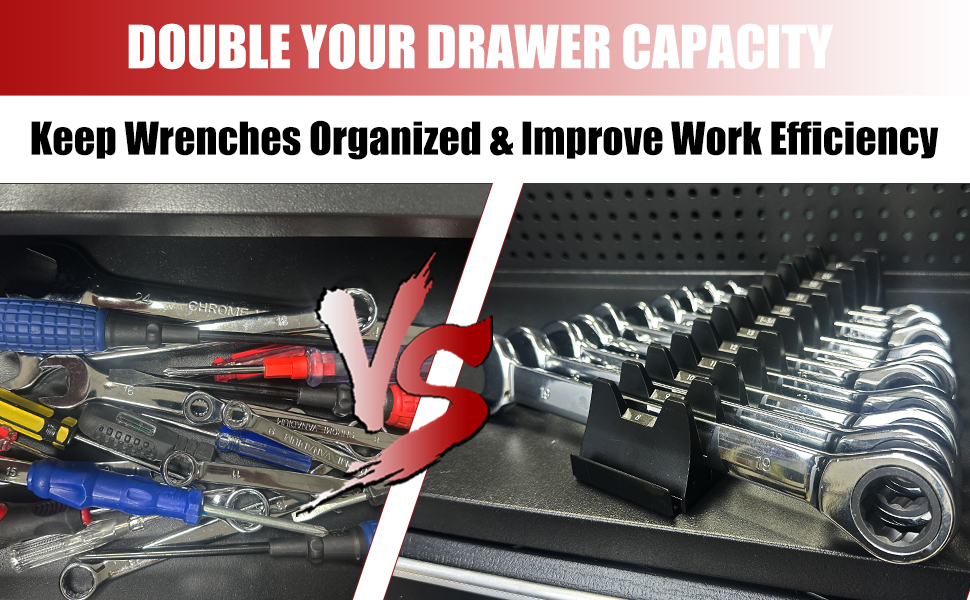 tool box wrench organizer wrench organizer for drawer toolbox widget magnetic wrench organizer