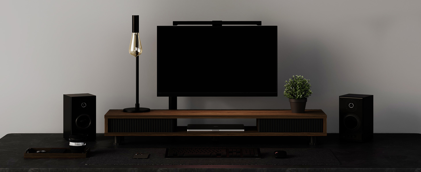 Sliding Door Monitor Stand