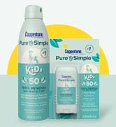 Coppertone Pure & Simple Kids Sunscreen SPF 50 Multi Pack