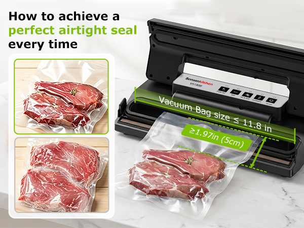 Bonsenkitchen Vacuum Sealer Machine