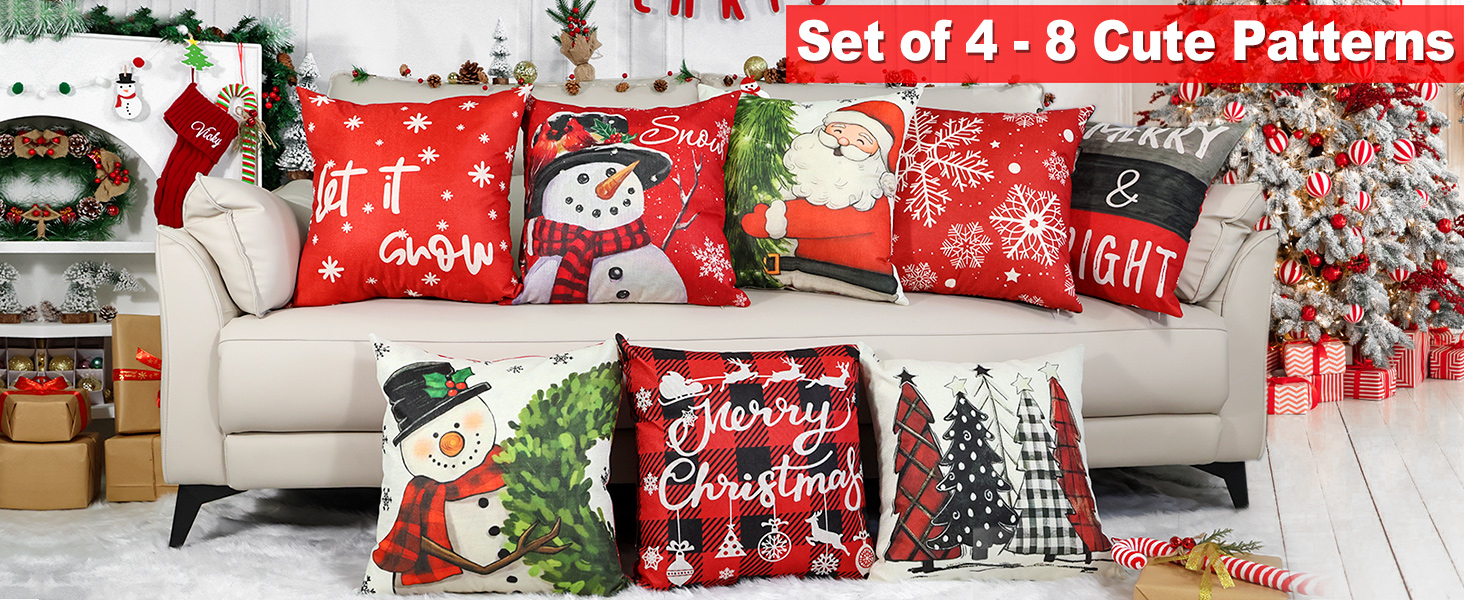 red christmas pillow covers 18x18 christmas 18x18 pillow covers christmas pillow covers