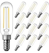 dalattin T6 LED Candelabra Bulbs E12 Base 2700K Warm White, 4.5W=40W, 500LM Dimmable Vintage Edis...