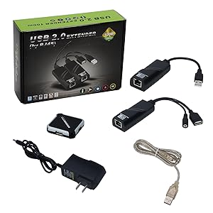 USB2.0 Over Cat6 Cat5E Extender