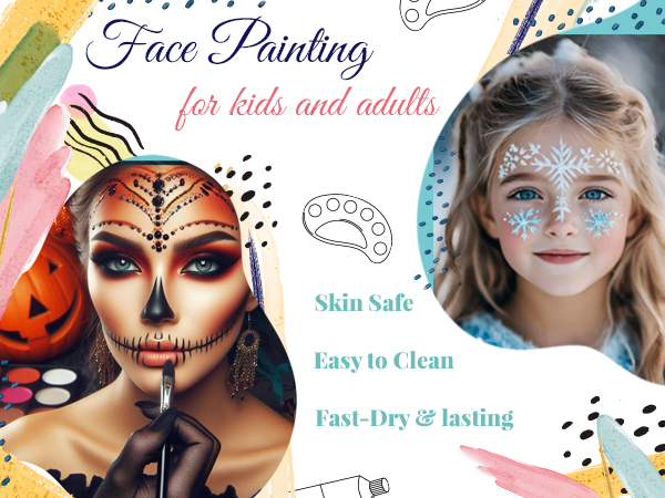 face painting kit for kids