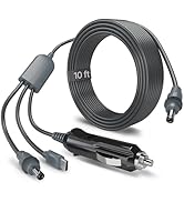Starlink Mini Cable 10FT/3M - Double Waterproof Silicone Ring 20AWG Starlink Mini Car Adapter to ...