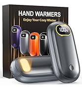 Hand Warmers - 6000-14000mAh Hand Warmers Rechargeable Up to 18Hrs Warmth, Electric Hand Warmers ...